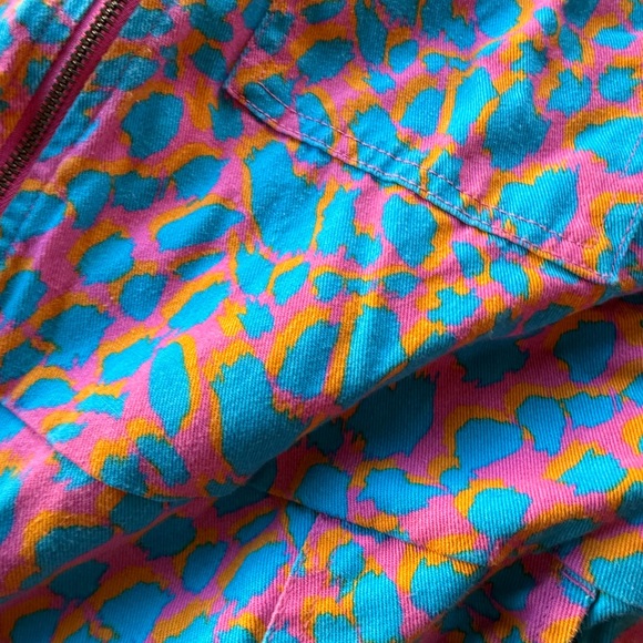 Lucy and Yak bright cheetah print jumpsuit - Picture 2 of 3